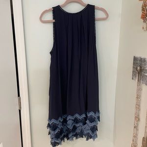 Anthropologie Maeve Fringe Dress